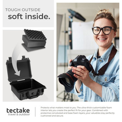 Hard Shell Camera Case foam inserts, waterproof, temperature