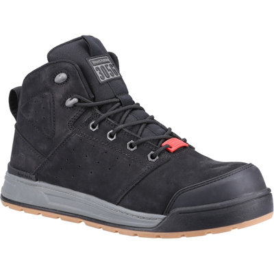 Hard Yakka 3056 Lace Zip Safety Boot Black