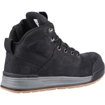 Hard Yakka 3056 Lace Zip Safety Boot Black