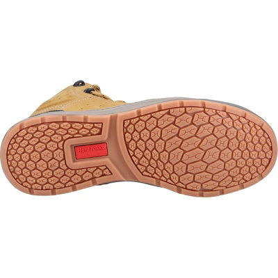 Hard Yakka 3056 Lace Zip Safety Boot Wheat