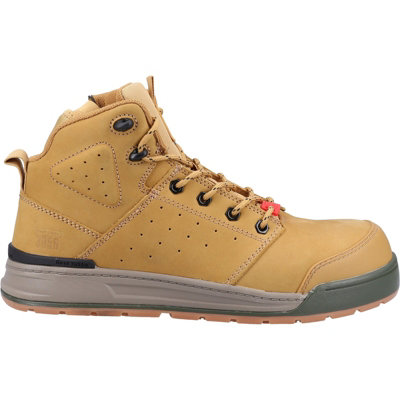 Hard Yakka 3056 Lace Zip Safety Boot Wheat