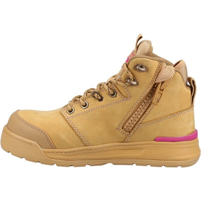 Hard Yakka 3056 PR Side Zip Safety Boot Wheat