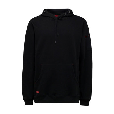 Hard Yakka - Brushed Fleece Hoodie - Black - Hoodie - L