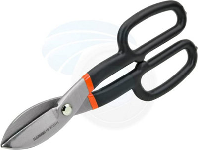 HARDEN 57011, tin snips 265 mm , 10" drop forget carbon steel, soft grip handles