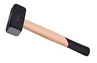 HARDEN 590051, heavy duty sledge stoning club hammer classic wooden handle 1 kg