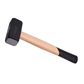 HARDEN 590051, heavy duty sledge stoning club hammer classic wooden handle 1 kg