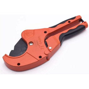 HARDEN 600854, PP, PE, PU, PVC pipe cutter soft grip cut pipes up to 63mm