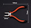 HARDEN mini pliers set 3 pcs 125 mm long for electronics and craft (HAR 560309)