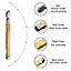 HARDEN professional oil glass cutter 176 mm, auto oil cutter (HAR 570353)