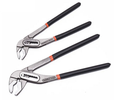 HARDEN water pump pliers set 2pcs,pipe wrench, groove joint pliers 250