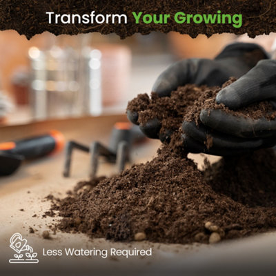 Hardys 100L All-Plant Multi-purpose Compost - Ideal for Young & Mature Plants, Potting and Growing Compost Soil, Loam Based