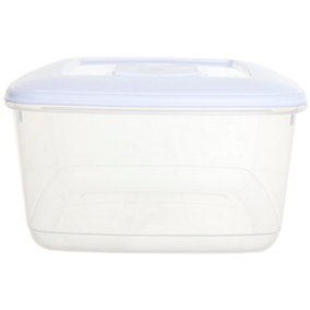 Hardys 10L Food Storage Container - Airtight, Square Shape for Pantry, Cupboard, Fridge & Freezer, BPA Free - 30cm x 30cm x 18cm