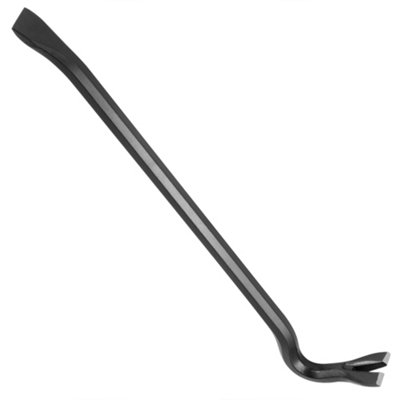 Hardys 12" Wrecking Crow Bar - Carbon Steel Crowbar, Swan Neck with Chisel End, Ideal for Lifting Floorboards & Removing Nails