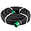 Hardys 15m Garden Soaker Watering Hose - Porous Water Irrigation System, Easy to Use, Low Maintenance, with Tap Connector