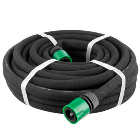 Hardys 15m Garden Soaker Watering Hose - Porous Water Irrigation System, Easy to Use, Low Maintenance, with Tap Connector