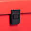 Hardys 19 Pocket Expanding A4 Box File Organiser Paper Documents Foolscap Folder Case - Red