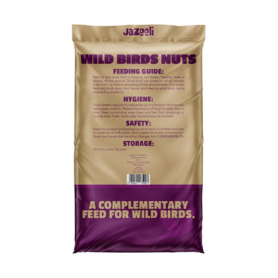 Hardys 1kg Wild Bird Nuts Peanut Kernels Feed Premium Food All Season Garden Feeder