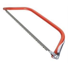 Hardys 24" Bow Saw - Stainless Steel, Deep Toothed Blade, Simple Blade Change System, Ideal for Cutting and Pruning Trees - 530mm