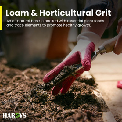 Hardys 25L Seed Sowing Compost - Ideal for Seedlings, Rooting Cuttings and Propagating, Loam Based & Nutrient Balanced