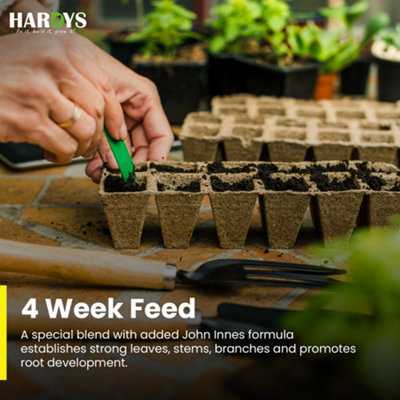 Hardys 25L Seed Sowing Compost - Ideal for Seedlings, Rooting Cuttings and Propagating, Loam Based & Nutrient Balanced