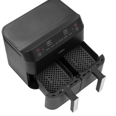 Hardys 2pk Silicone Air Fryer Liners Reusable Square Liners for Ninja Tower Salter More Dishwasher