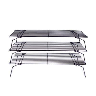 Hardys 3 Tier Stackable Cake Stand Baking Cooling Rack Three Level ...