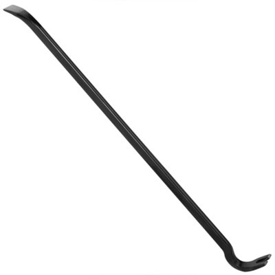 Hardys 36" Wrecking Crow Bar - Steel Utility Crowbar, Swan Neck with Chisel End, Floorboard, Nail Puller, Lever, Pry, Break