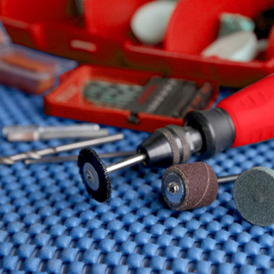 Hardys 52pc Rotary Tool Accessory Kit Dremel Type Multi Tool Power Drill Bit Set Hobby