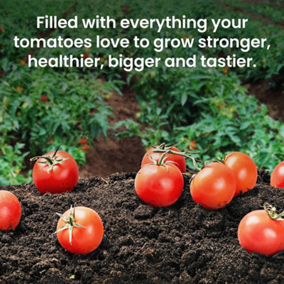 Hardys 56L Tomato Planter Grow Bag - Nutrient Enriched Peat