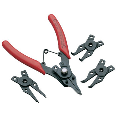 Hardys 5pc Circlip Pliers Spring Clip Tool Noses Internal External ...