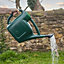 Hardys 6L Watering Can - Detachable Rose Head Sprinkler, Long Stem, Wraparound Handle, Indoor Plant & Outdoor Garden - Green