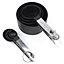 Hardys 8pc Stainless Steel Measuring Spoon Set Cups Kitchen Cooking Baking Teaspoon