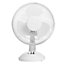 Hardys 9" Oscillating Desk Fan 2 Speed Tabletop Electric Office Pedestal Cooling Air