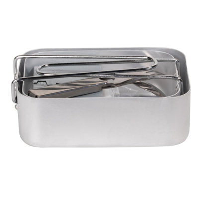 Bushcraft Mini Mess Box Aluminium étanche – 5x3,5x1″ – CN550