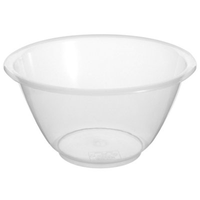 Hardys Clear Plastic Mixing Bowl Baking Kitchen Catering Washing Salad