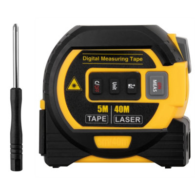 Laser tape measure deals b&q