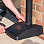 Hardys Drain Pipe Grid Cover - Garden Pipe & Gutter Blockage Shield, Rubbish and Debris Stop Protector - Fasteners Included
