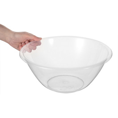 Hardys Extra Large Mixing Bowl - BPA Free Plastic, Salad, Mixing and Cake Bowl, Microwave, Fridge & Dishwasher Safe - 7L, 30cm