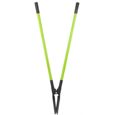 Hardys Fence Post & Hole Digger - Up to 12" Diameter, Precise, Narrow Holes, Easier Backfilling, Fibreglass Handles - 140cm Length