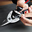Hardys Heavy Duty 10" Straight Aviation Tin Snips Sheet Metal Cutters Cutting Shears