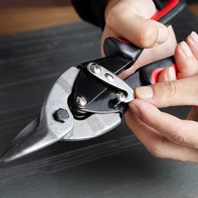 Hardys Heavy Duty 10 Straight Aviation Tin Snips Sheet Metal Cutters Cutting Shears