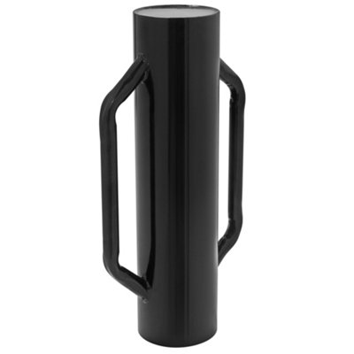 Hardys Heavy Duty Fence Post Driver - For Square/Round Posts up to 160mm Dia, Garden, Field & Farm Fencing - (W) 15kg (L) 660mm