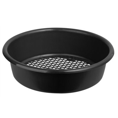 Hardys Large Plastic Garden Sieve - Gardening Riddle Stone and Soil Sifter, Compost Filter, BPA Free, 10mm Holes - 35cm Diameter