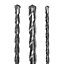 Hardys Masonry Drill Bits Set - 3 Pieces, Extra Long SDS+ Drill Bits, Carbide Tipped - 12mm, 16mm, 24mm, 1000mm Long