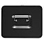 Hardys Metal Cash Box Money Bank Deposit Steel Tin Security Safe Petty Key Lockable - 10" Black