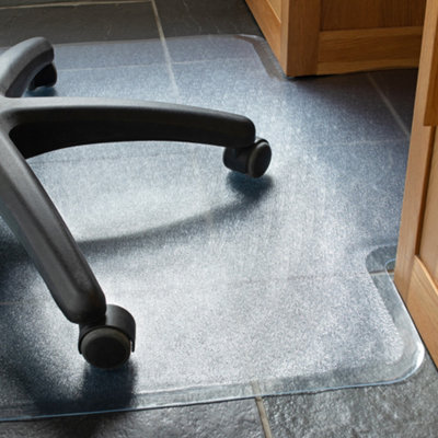 Glass Chair Mats vs Plastic Chair Mats for Carpet & Wood Floors