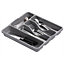 Hardys Plastic Kitchen Cutlery Tray Organiser Rack Holder Drawer Insert Tidy Storage - Silver