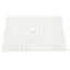 Hardys Plastic Sink Draining Board Mat Drainer Kitchen Washing Up Pots Drying Tray - White