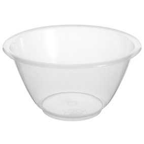 Hardys Small Mixing Bowl - BPA Free Plastic, Salad, Mixing and Cake Bowl, Microwave, Fridge, Freezer & Dishwasher Safe - 1L, 15cm