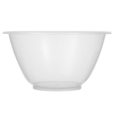 Hardys Small Mixing Bowl - BPA Free Plastic, Salad, Mixing and Cake Bowl, Microwave, Fridge, Freezer & Dishwasher Safe - 1L, 15cm